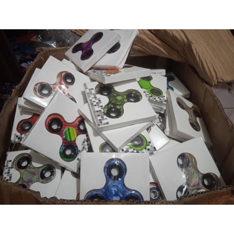 SPINER BESI / FIDGET TOY SPINER MURAH / MAINAN ANAK LAKI LAKI