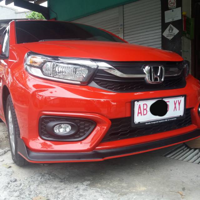 Front lips all new honda brio