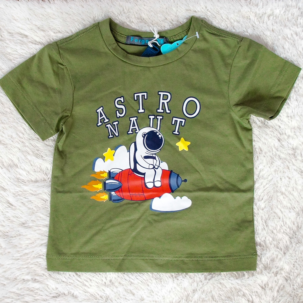 FERGORI Kaos Lengan Pendek Astronaut 1075