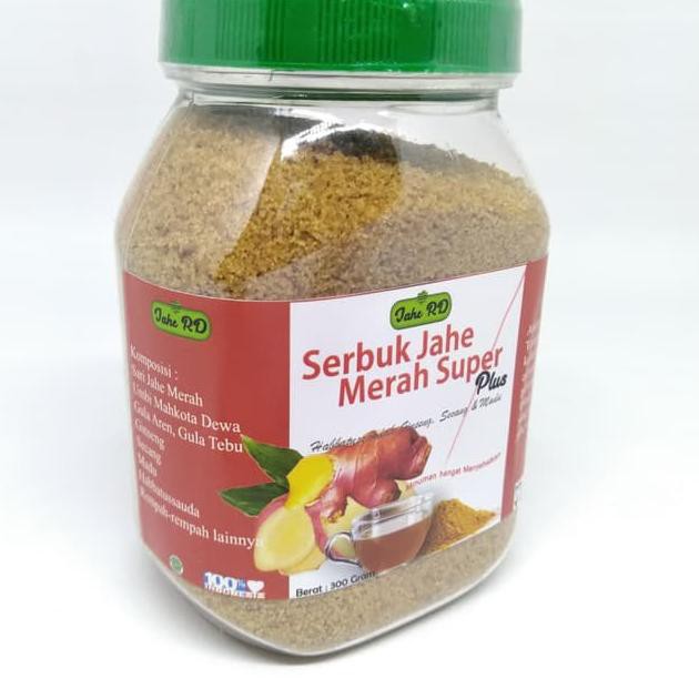 

_ READY TLQ Serbuk Jahe Merah Super Plus Madu Jahe Merah RD 330gram .