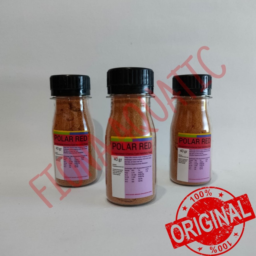 POLAR RED 40 GRAM / ARTEMIA POLAR RED / ARTEMIA INSTAN / ARTEMIA