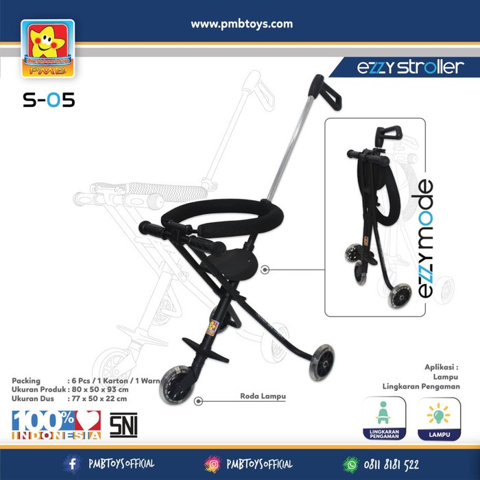 Ezzy Stroller S-05/ Traveller/ Stroller Murah