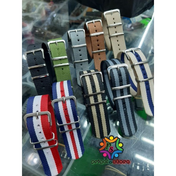 Original Strap tali jam tangan tali kanvas panjang tali kanfas nato tali kanvas jam DW Premium