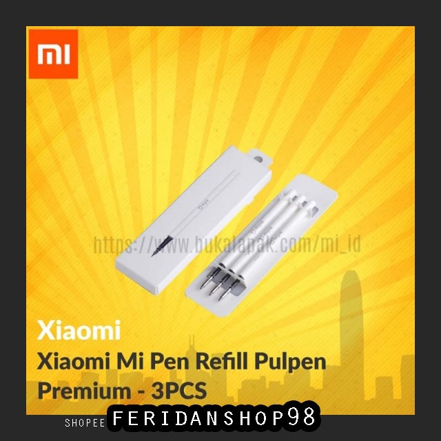 

BT949 XIAOMI MI PEN BEST REFILL PULPEN PREMIUM - 3PCS BY FERIDANSHOP98
