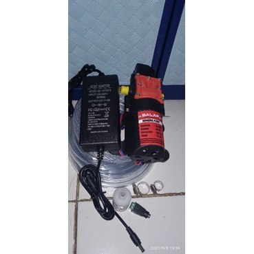 dinamo pompa12v 100 psi+  adaptor 5 a