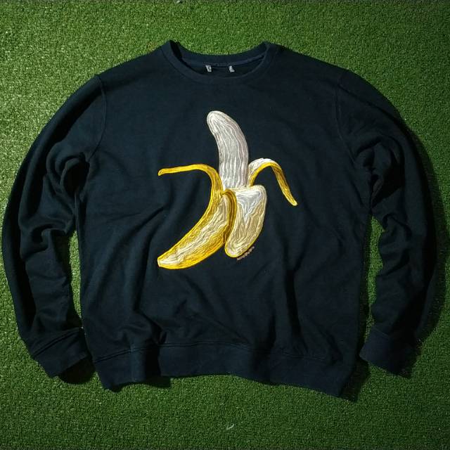 acne studios banana sweatshirt