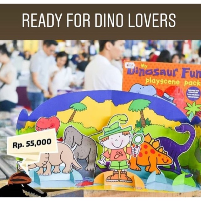 

Dino lovers playscane pack