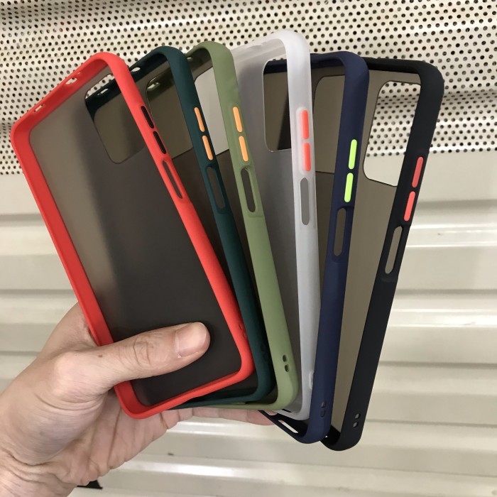 REDMI 9T PREMIUM HYBRID CASE BLACK DOVE ANTI PECAH