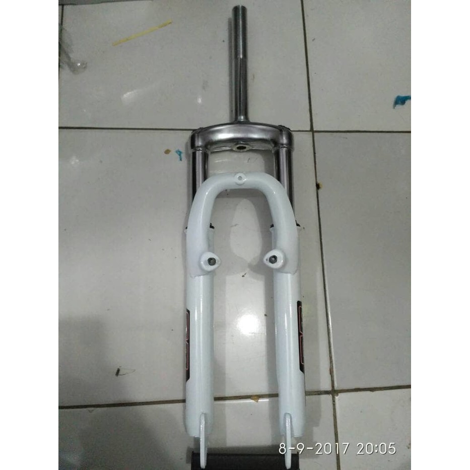 fork mtb federal 26 EVO ukuran standar 25.4 putih