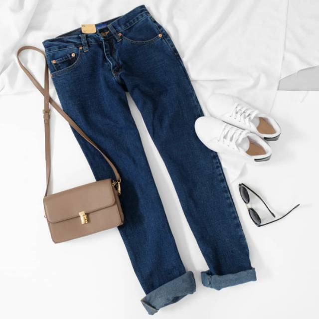 PULL AND BEAR JEANS // BOYFRIEND JEANS PREMIUM // CELANA PANJANG JEANS