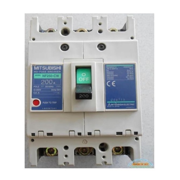 NFB/MCCB MITSUBISHI NF250-CW 150A 3P ada stock