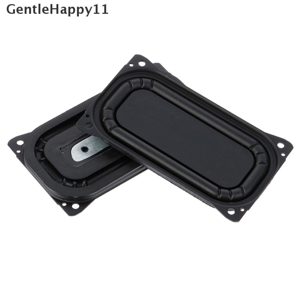 Gentlehappy 2Pcs Bass Diafragma Speaker Radiator Pasif Getar Aksesoris Untuk Audio DIY