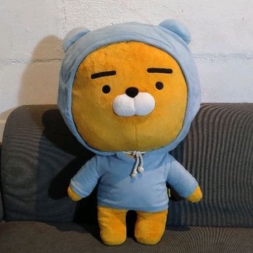 Boneka Ryan Kakao Hoodie Jumbo Original