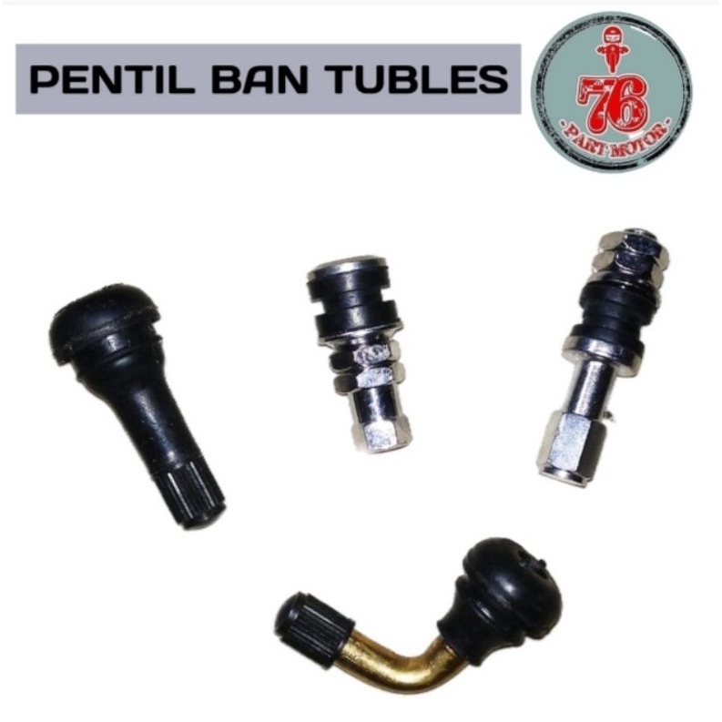 PENTIL BAN TUBLES ( PENTIL KARET/PENTIL BESI/PENTIL BENGKOK)