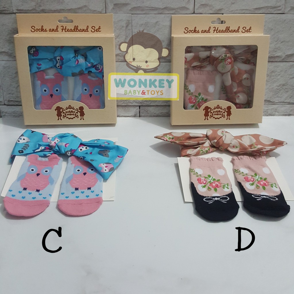 Socks and Headband Set Petite Mimi