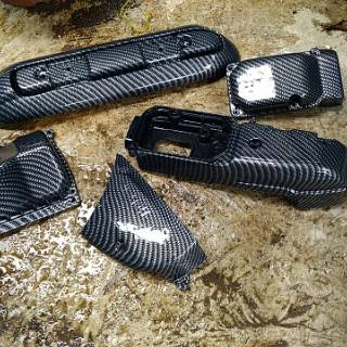 KARBON CARBON FILM CELUP MOTIF WTP KERTAS WTF MURAH ...