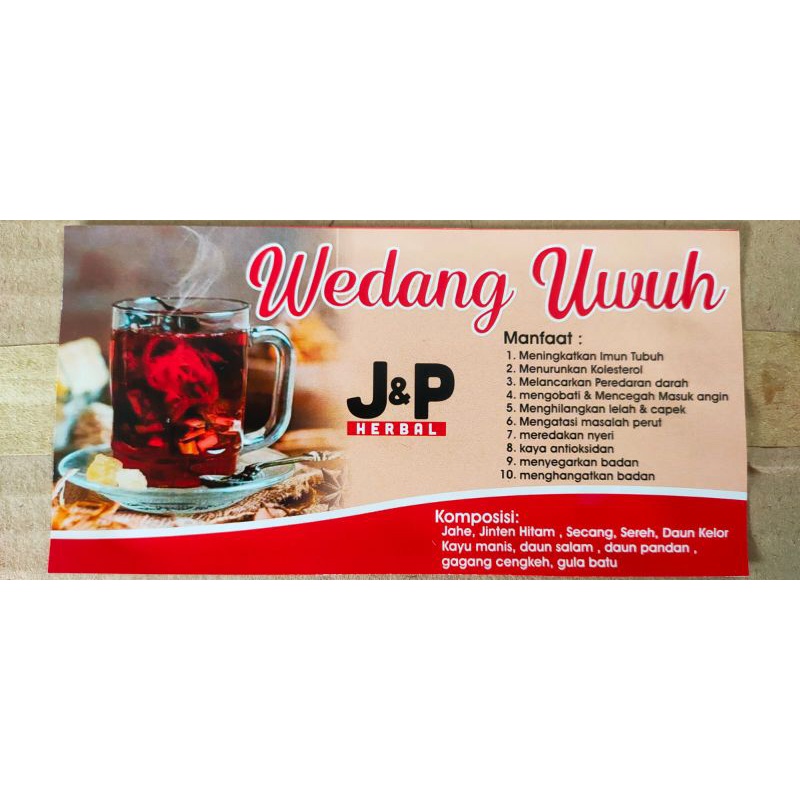 

Wedang Uwuh J&P Herbal