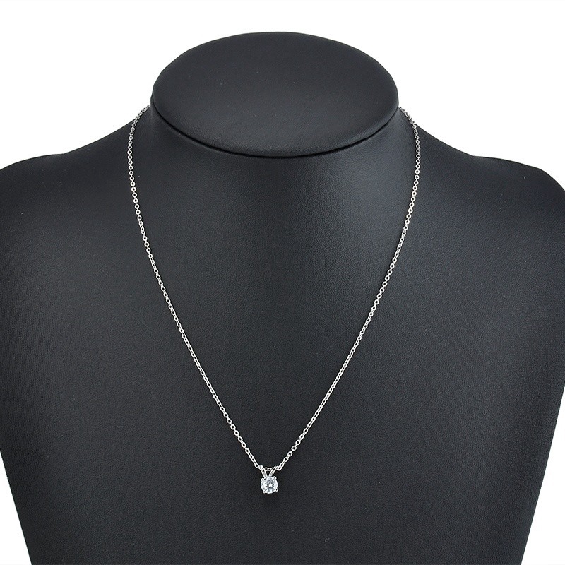 【COD Tangding】Crystal Choker Chunky Statement Chain Necklace Fashion Jewelry Pendant