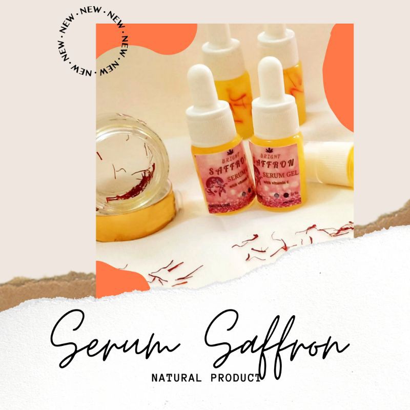 SERUM SAFRON GLOWING | SERUM GLOWING SAFFRON NATURAL ORIGINAL || SAFFRON SERUM GLOWING
