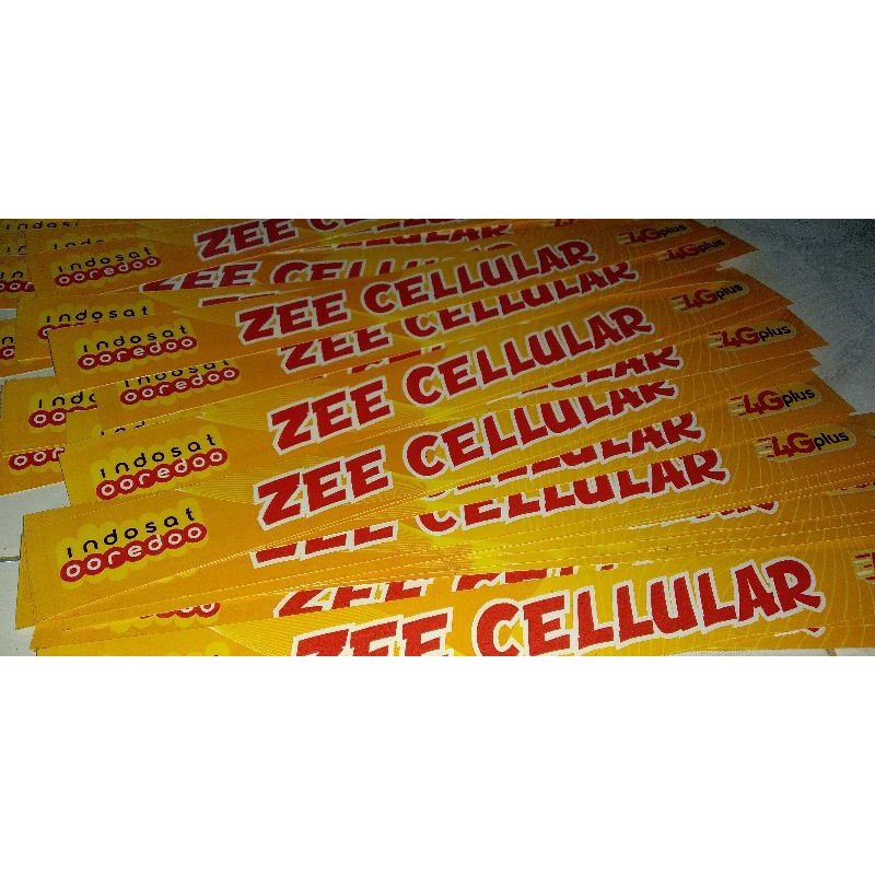 Stiker Etalase Konter / Toko Murah + Laminasi ( Minimal 15 Pcs ) - DIMENSI ADV-2