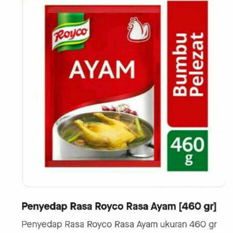 

Bumbu Serbaguna Royco Ayam 460 gr