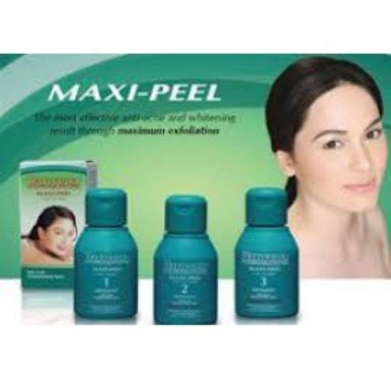 maxi peel toner wajah original