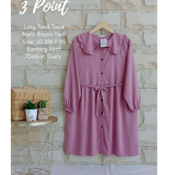 Wow Murah Meriah.. Tunik Tissa 3 Point 3Point