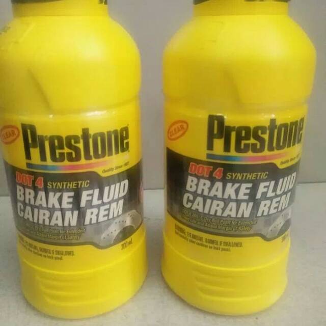 Minyak rem prestone dot 4 prestone