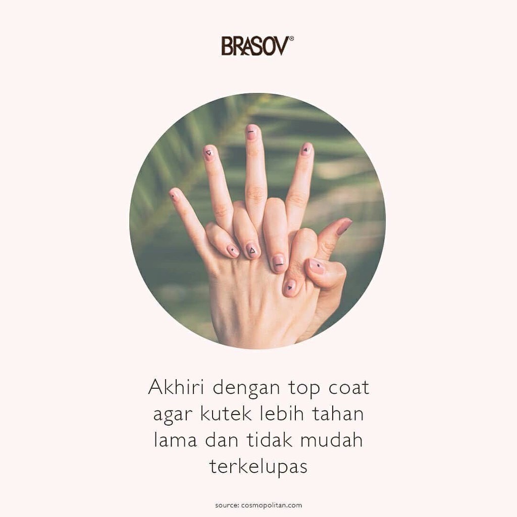 Kutek Brasov Peel Off 9ml Kutek Peel Off Kuteks Cat Kuku Halal Bisa Buat Sholat BPOM Kutex Muslimah