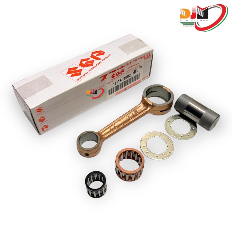 Stang Seher Suzuki Satria 2tak Connecting Rod Kit Made In Japan Impor Original SGP 12105-21812