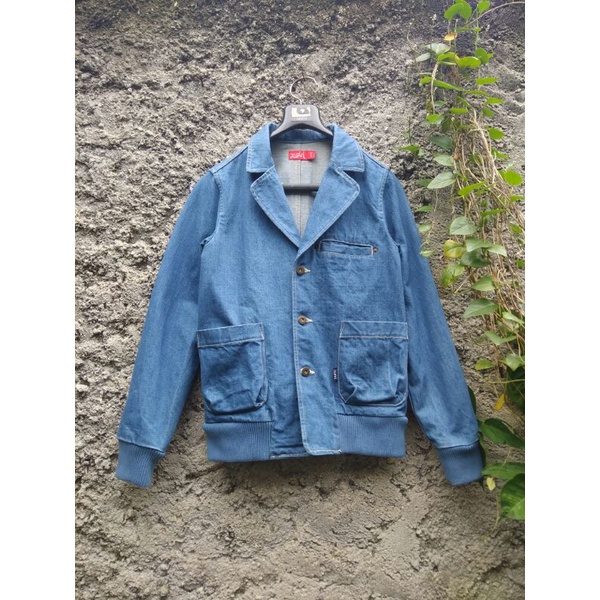 Selvedge Denim Tanker Jacket By XGirl