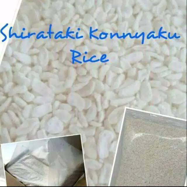 

Beras Shirataki / Shirataki Konnyaku Rice 250gr