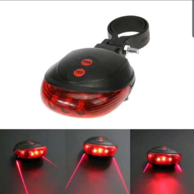 Lampu sepeda laser