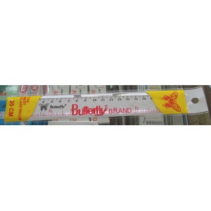 

Penggaris Mika 20 cm Butterfly