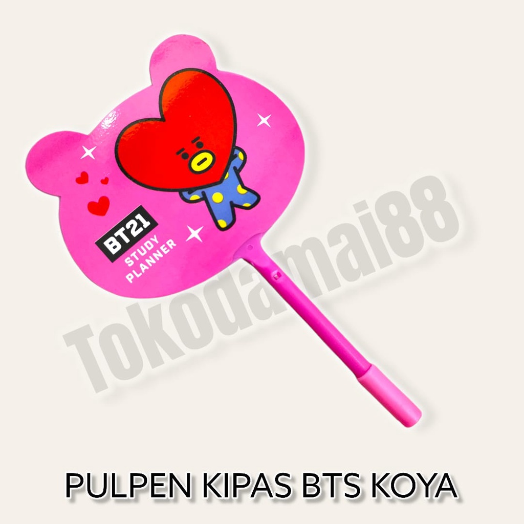 ALAT-ALAT TULIS ATK PENSIL, PENGHAPUS,  PULPEN DAN TIPE-X ROLL MOTIF BTS 21