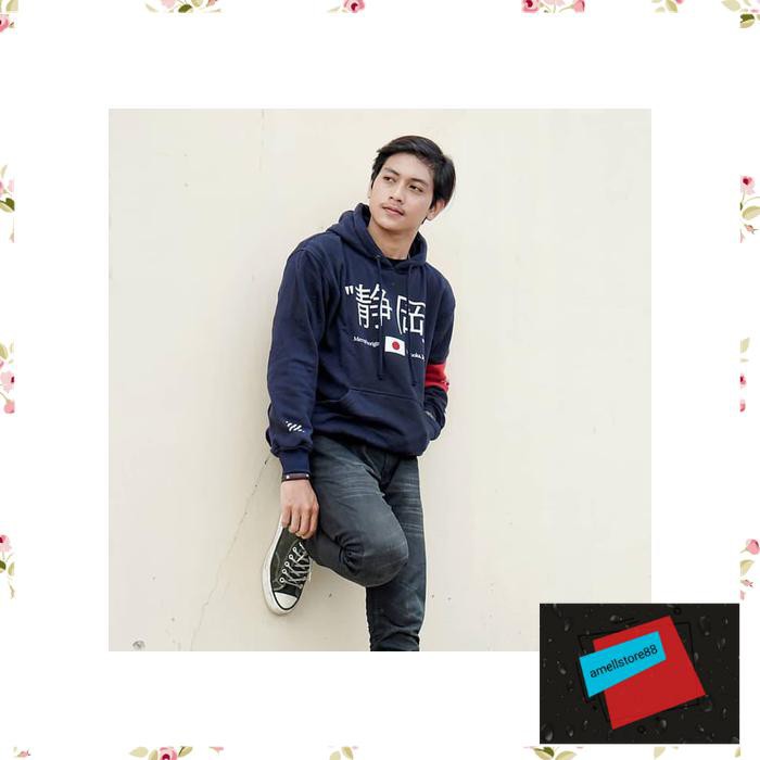 Jaket Pria parasut parka gunung Hoodie Memphis Origins IU6