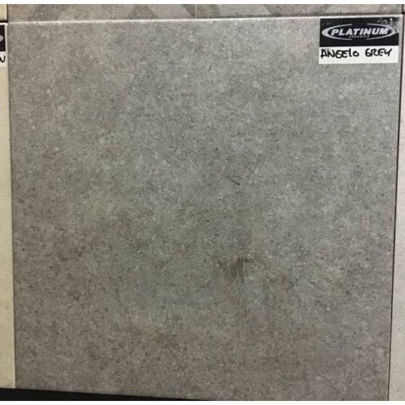 keramik 40x40 lantai dinding kasar matt platinum angelo grey