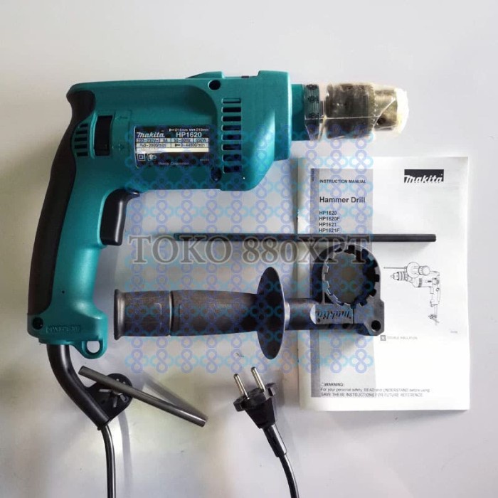 Mesin Bor Tembok Beton Hammer Drill Makita HP1620