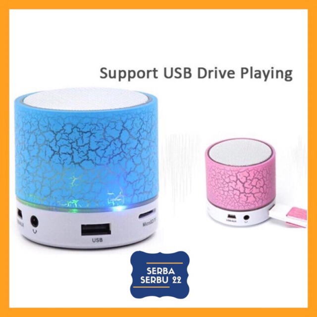 Speaker Mini led Portable Wireless Speaker bluetooth S10 Mini ( GRADE AA )