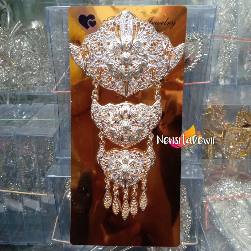 Bros Kebaya / Bros Kutubaru / Bros Susun Cantik-Silver