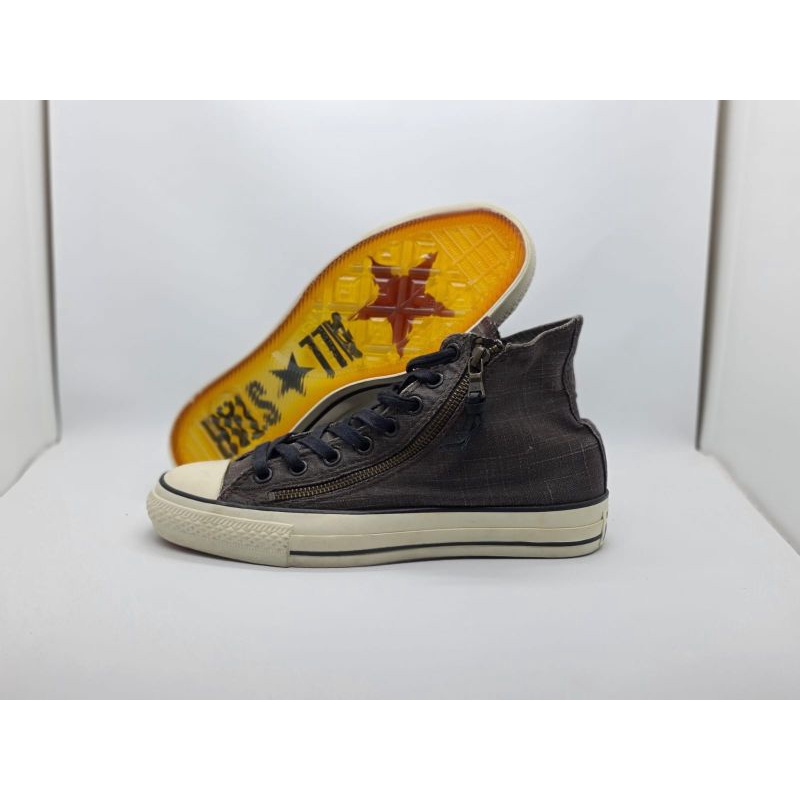 Sepatu Pria Converse Chuck Taylor Hi x John Varvatos "Double Zip" 100% original