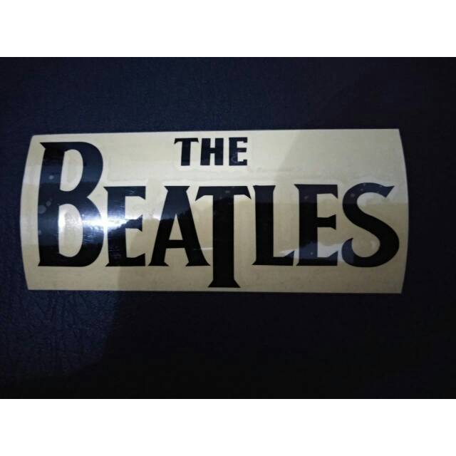 

Cutting sticker the Beatles