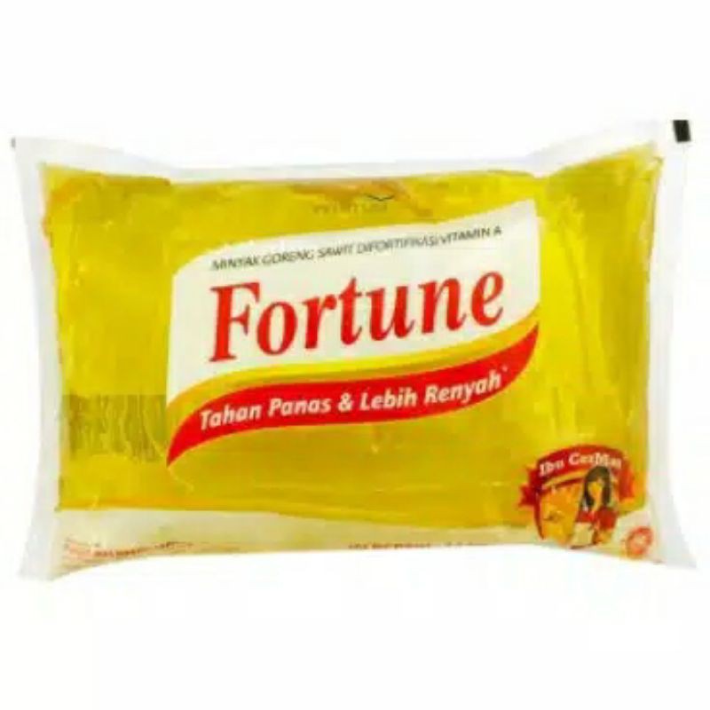 Minyak Goreng Bantal Fortune / Kemasan 1 Liter