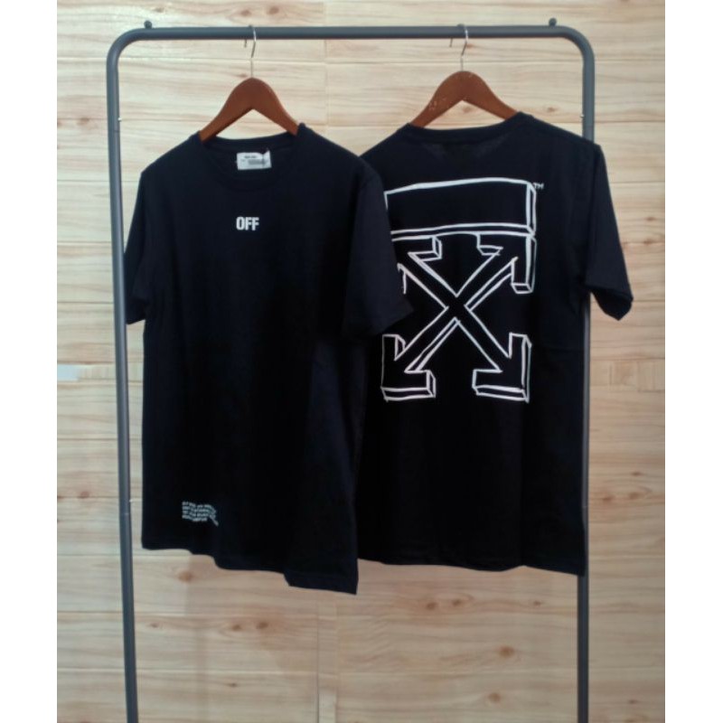 KAOS OFF WHITE | BAJU OFF WHITE TERLARIS (BISA COD) 100% COTTON