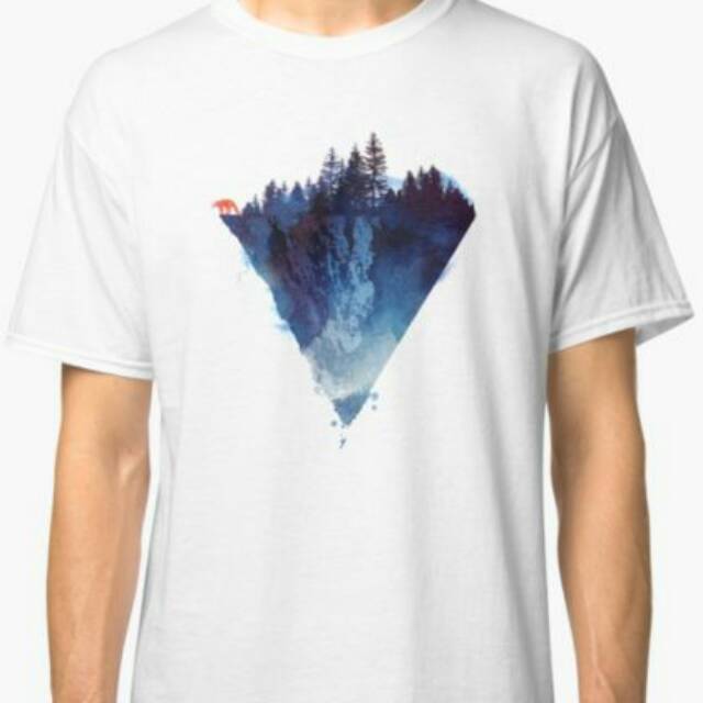 

Nature Slice Watercolor Unisex Tshirt