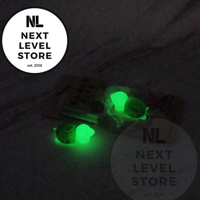 Turtle - GLOW IN THE DARK Cable Bite Cute Protector Pelindung Kabel