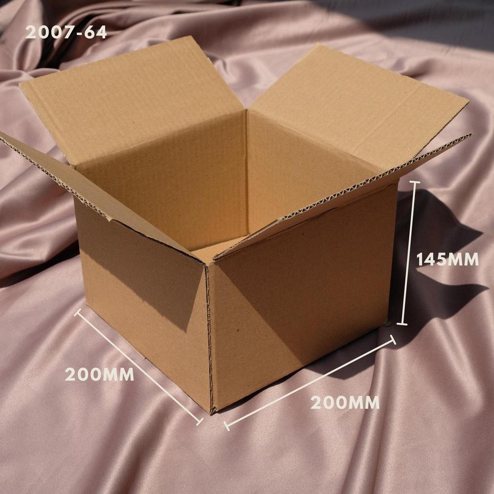 

Bagus Box Kardus Packaging Polos Coklat - Ukuran 20 x 20 x 14.5 cm || #2007-64