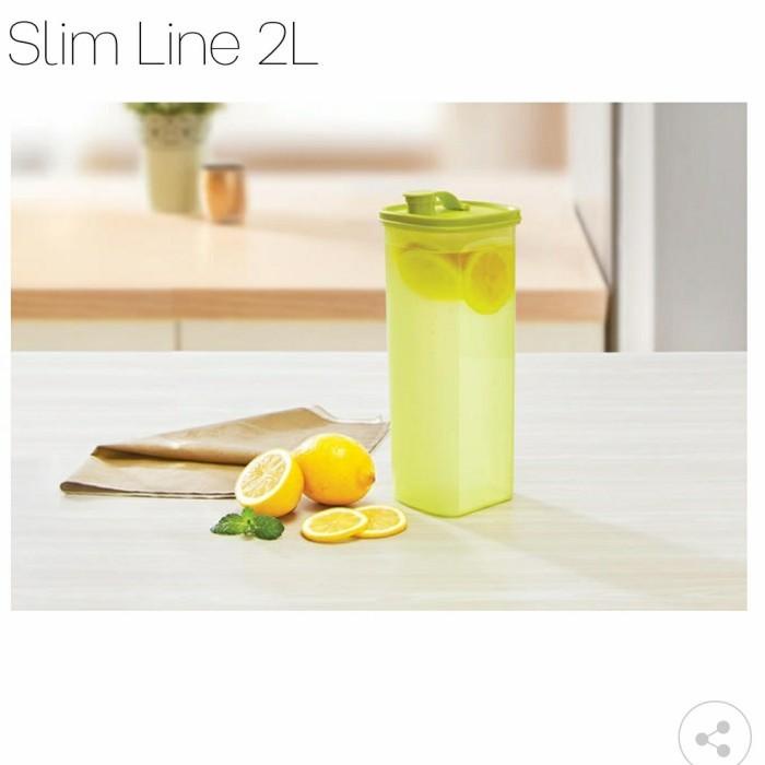 [ PRODUK ASLI PREMIUM ] Slim line 2L (1pcs) - botol minum tupperware [A07] TERMURAH
