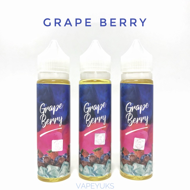 Grape Berry Liquid By Hero57 Liquid Vapor Ready Stock Jogja