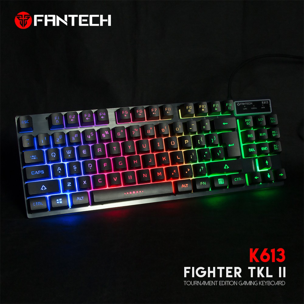 Keyboard Fantech Fighter K613 TKL - RGB Gaming Keyboard